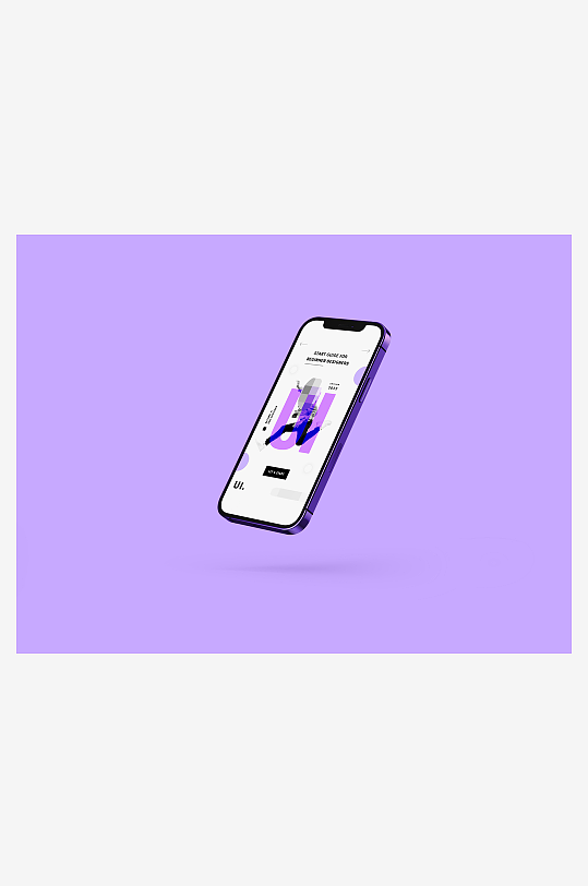 psd屏幕样机iphone13手机屏幕-众图网