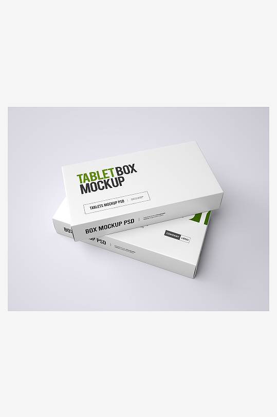 psd纸盒样机西药药盒纸盒包装-众图网