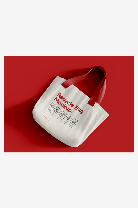 大包包环保帆布袋子布袋购物袋手提袋VI-众图网