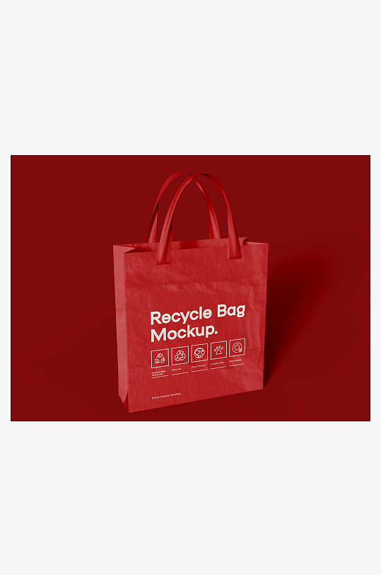 大包包环保帆布袋子布袋购物袋手提袋VI-众图网