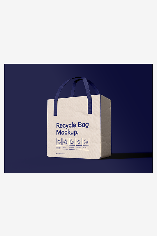 大包包环保帆布袋子布袋购物袋手提袋VI-众图网