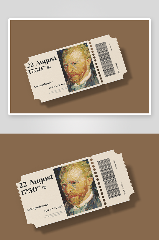 可撕门票车票优惠券入场券电影票VI-众图网