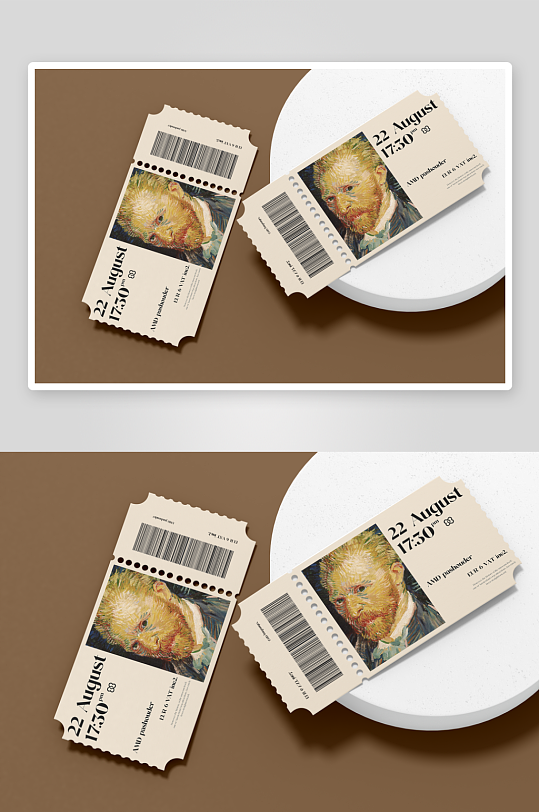 可撕门票车票优惠券入场券电影票VI-众图网