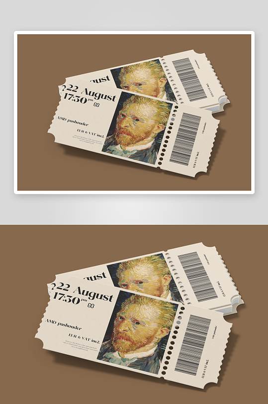 可撕门票车票优惠券入场券电影票VI-众图网