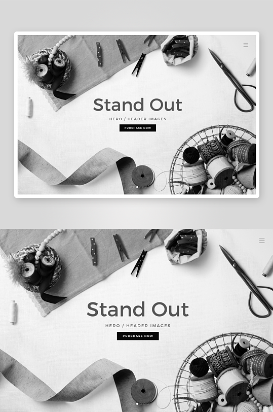 北欧风样机psd素材-众图网