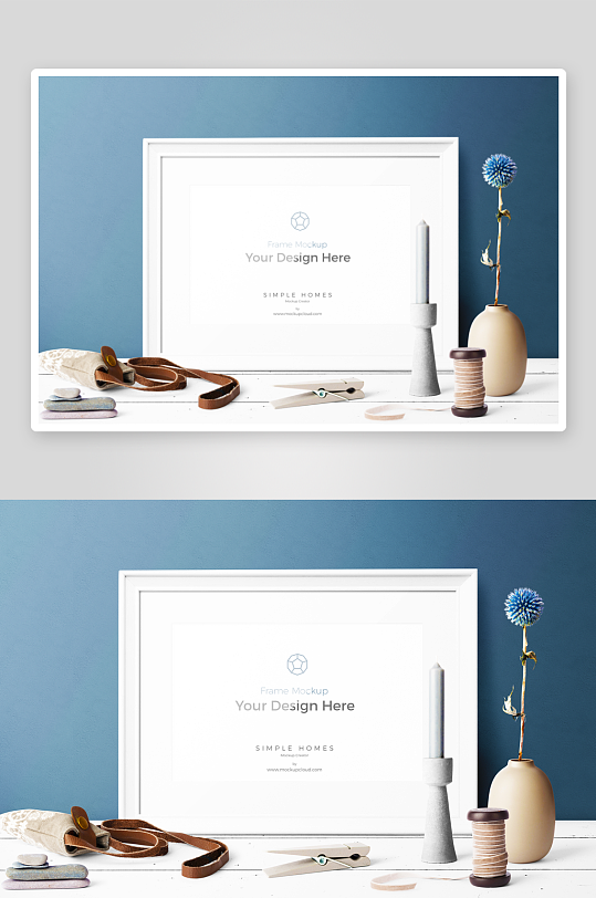 北欧风样机psd模板素材-众图网