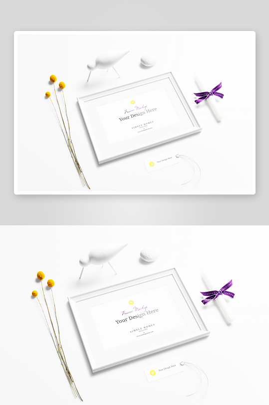 北欧风样机psd模板素材-众图网