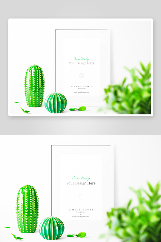 北欧风样机psd模板素材-众图网