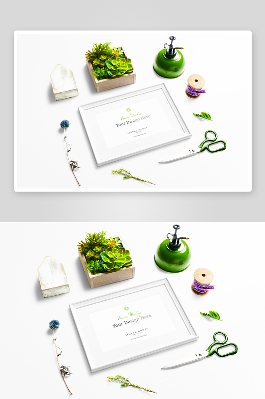 北欧风样机psd模板素材-众图网