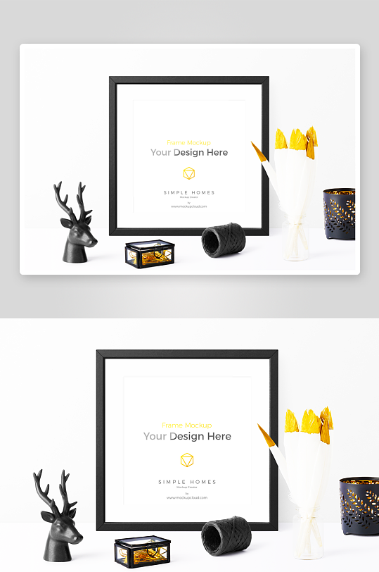 北欧风样机psd模板素材-众图网