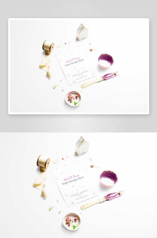 北欧风样机psd模板素材-众图网