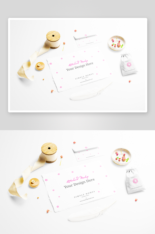 北欧风样机psd模板素材-众图网