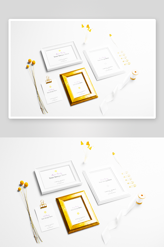 北欧风样机psd模板素-众图网