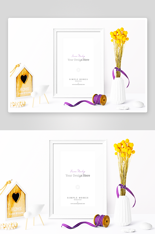 北欧风样机psd模板素-众图网