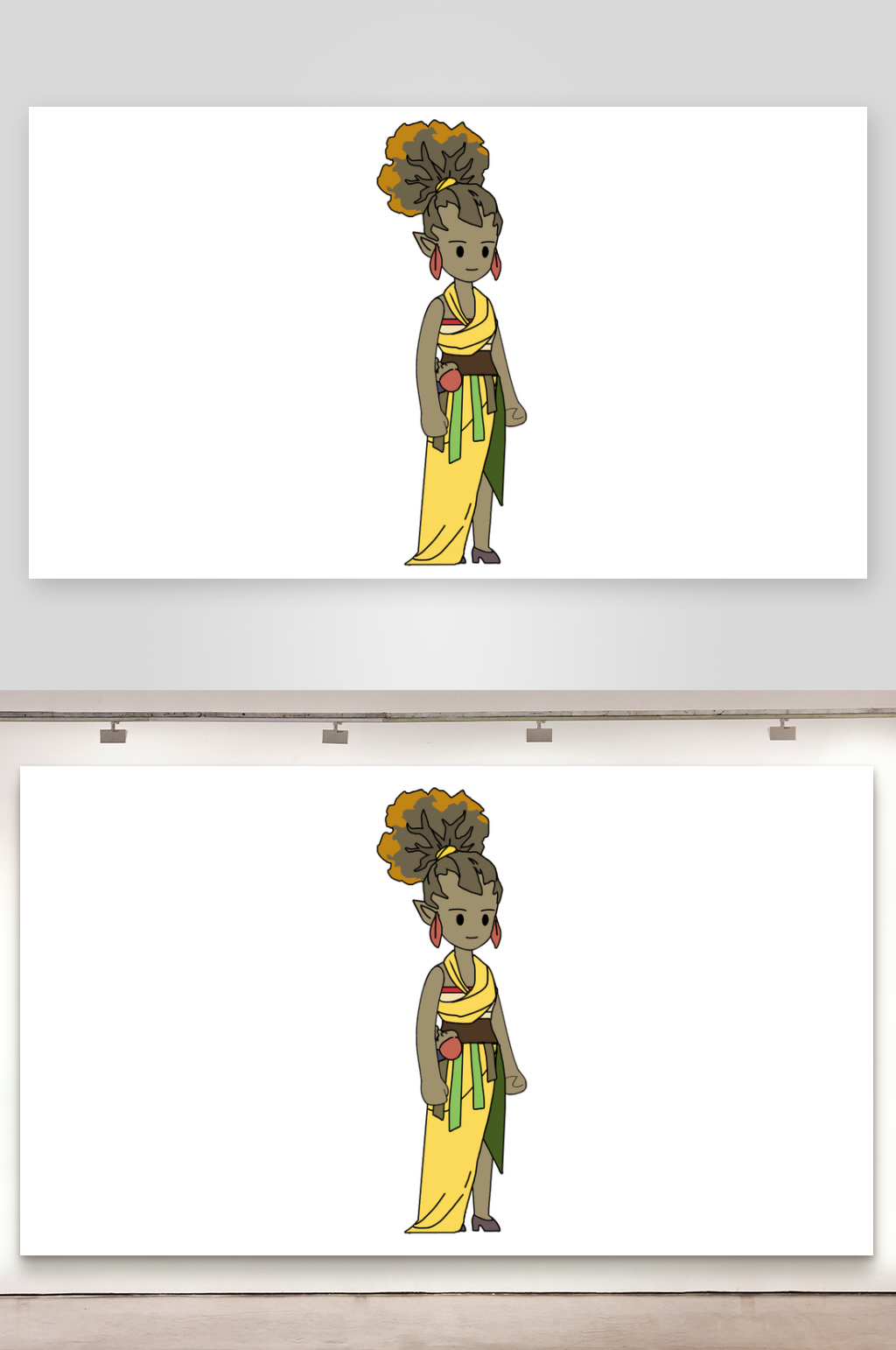 简笔画修仙玄幻欧律狄斯素材