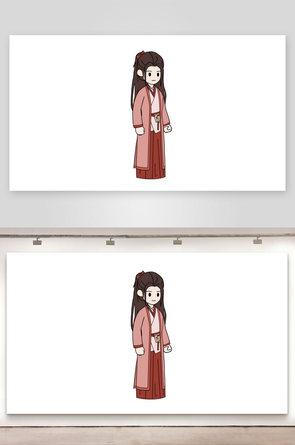 简笔画修仙玄幻紫霞素材