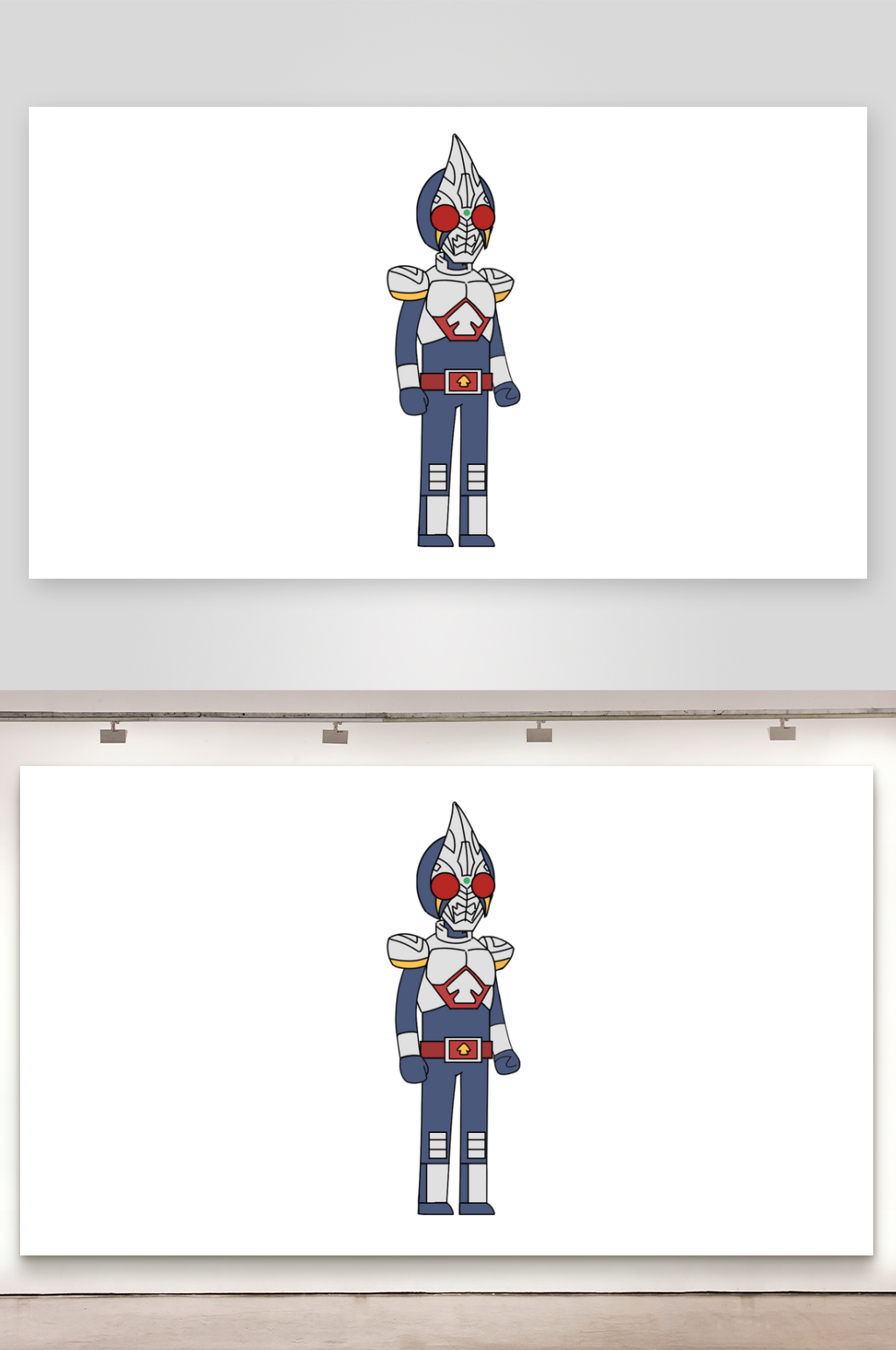 简笔画同人角色剑素材