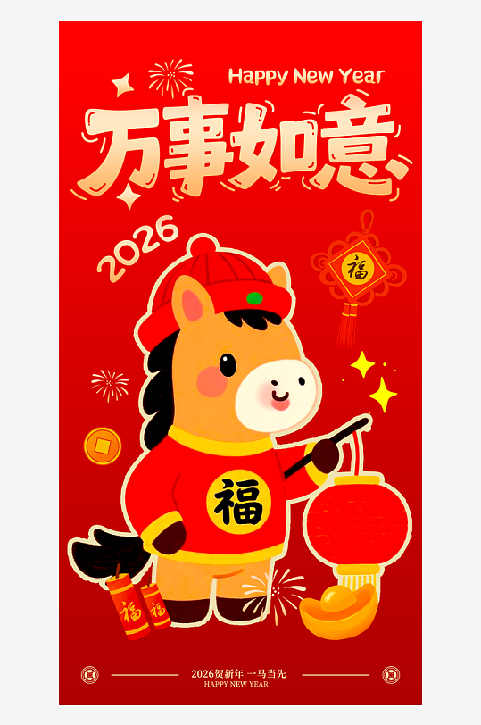 马年红包模板素材-众图网