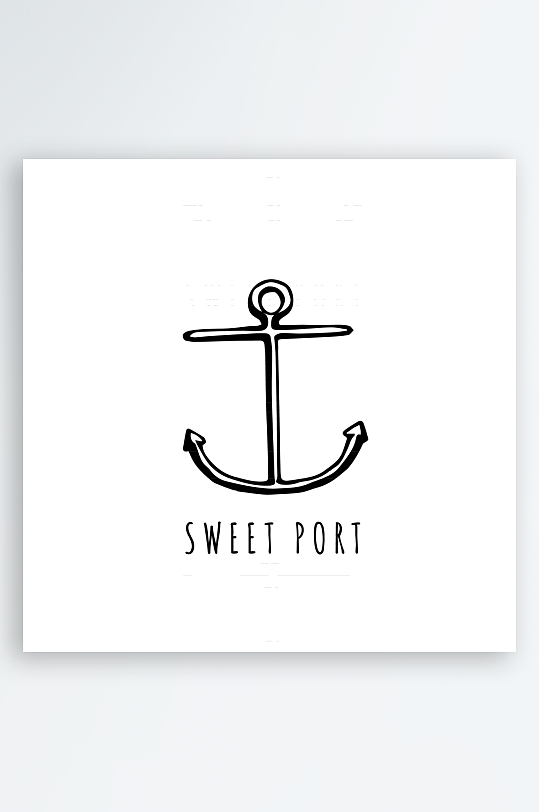 海洋生物手绘素材-众图网