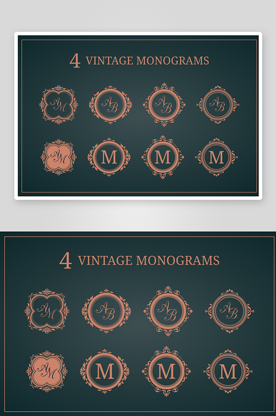 邀请函封面展板设计模板-众图网