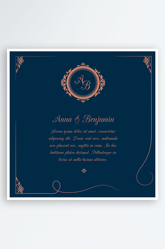 邀请函封面海报设计模板-众图网