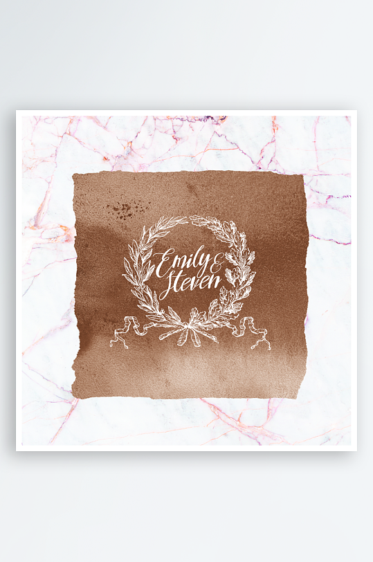 邀请函封面海报设计模板-众图网