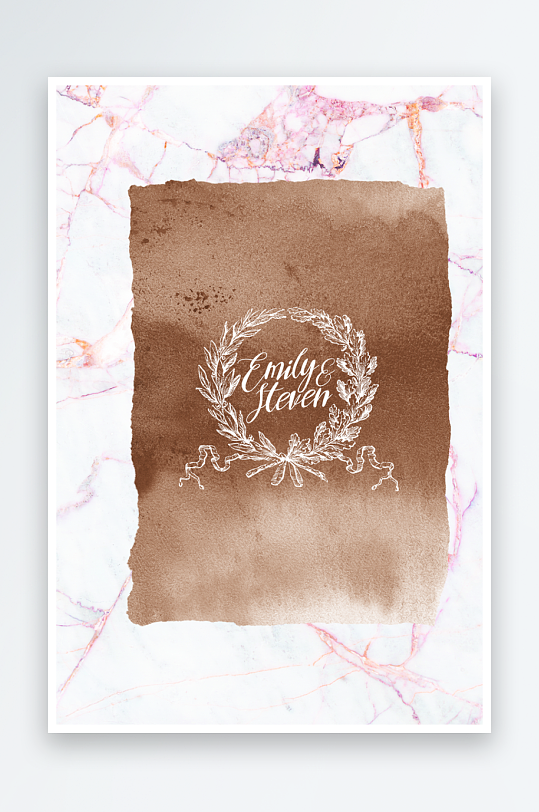 邀请函封面海报模板-众图网