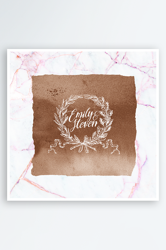 邀请函封面海报模板-众图网