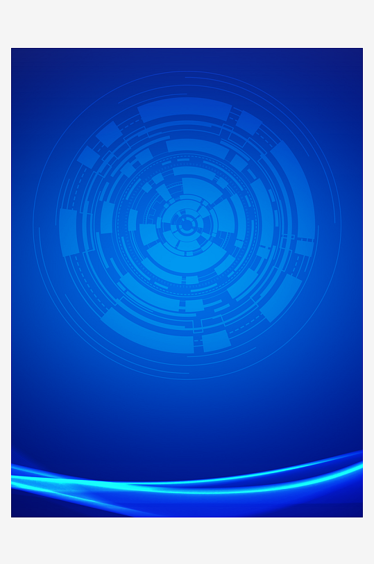 企业蓝色科技背景模板素材-众图网