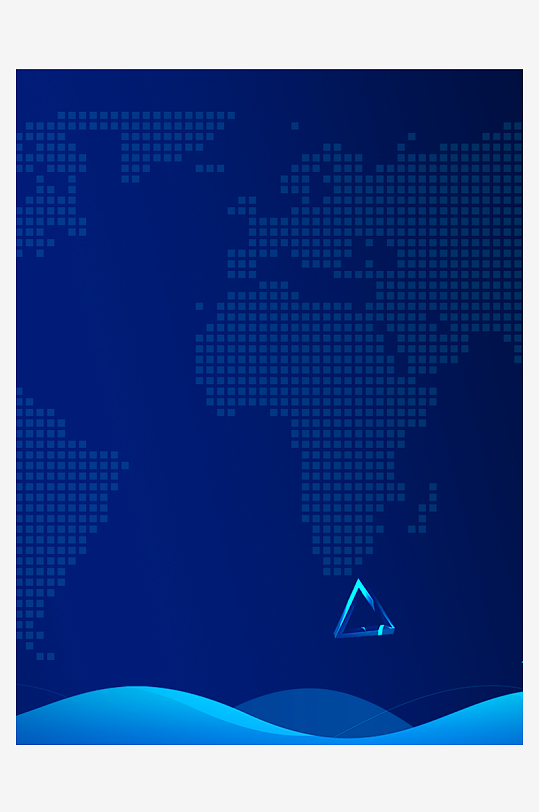 企业蓝色科技背景模板-众图网
