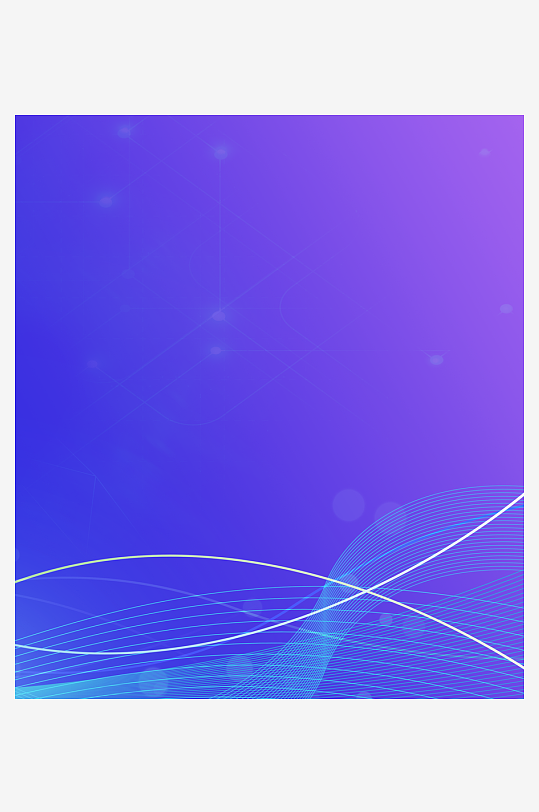 蓝色科技背景模板-众图网