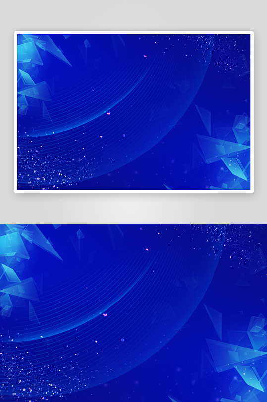 蓝色科技背景模板素材-众图网