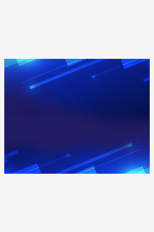 蓝色科技背景模板素材-众图网