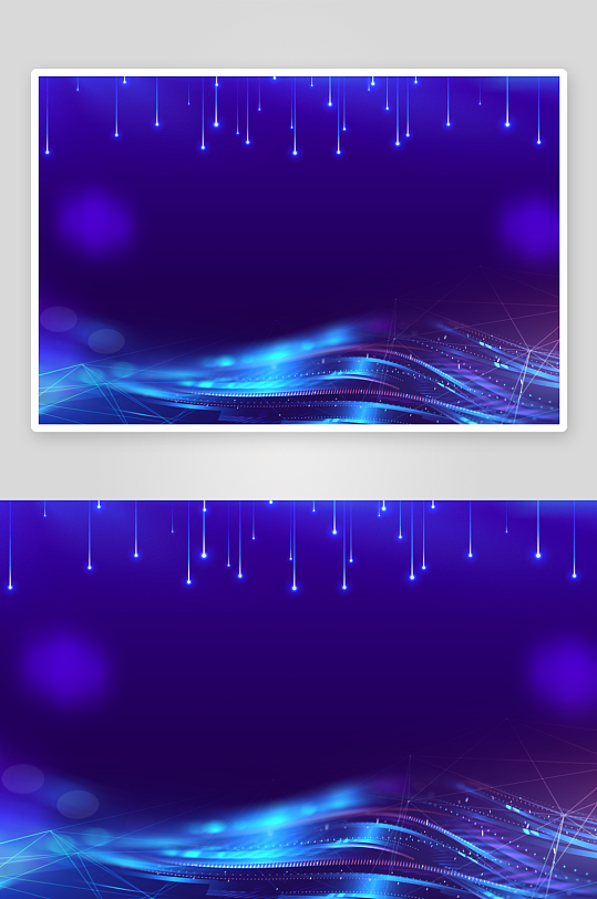 蓝色科技背景模板素材-众图网