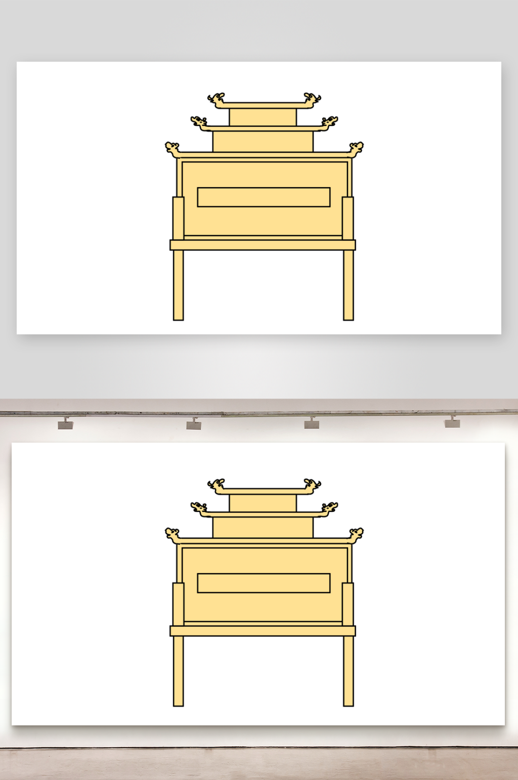 简笔插画物品合集椅子素材