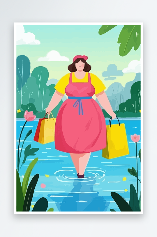 卡通仙人球图标矢量插画图形元素-众图网