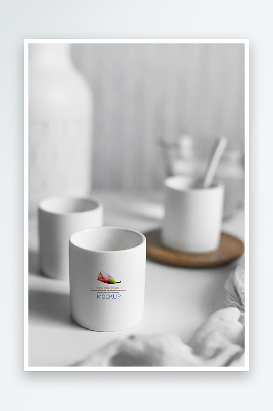 陶瓷餐具样机模板素材-众图网