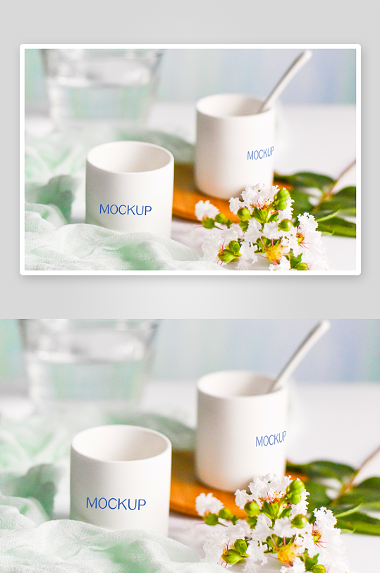 陶瓷餐具样机模板素材-众图网