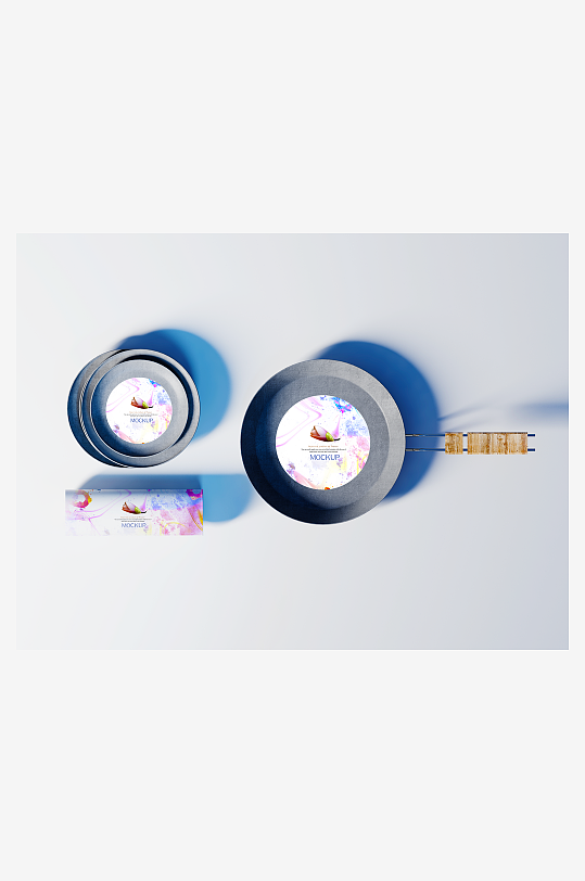 陶瓷餐具样机模板素材-众图网