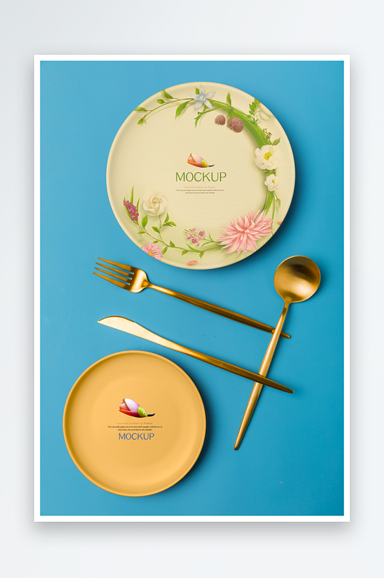 陶瓷餐具样机psd模板素材-众图网