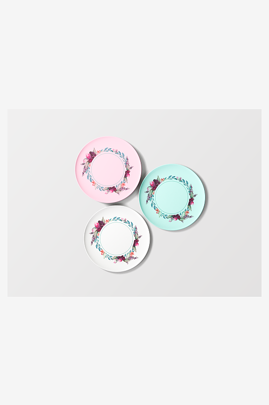 陶瓷餐具样机psd模板素材-众图网