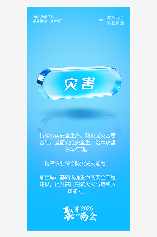 2026年图说两会政策可视化解读海报-众图网