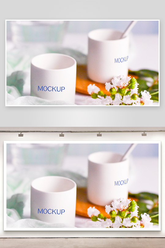 陶瓷餐具样机模板-众图网