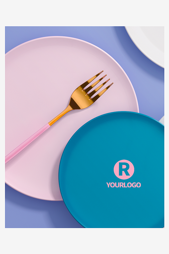 陶瓷餐具样机模板素材-众图网