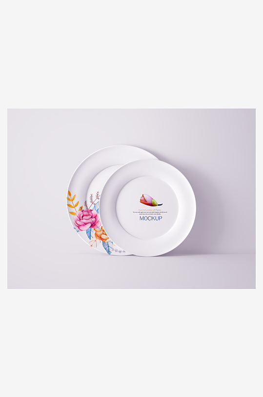 陶瓷餐具样机模板素材-众图网