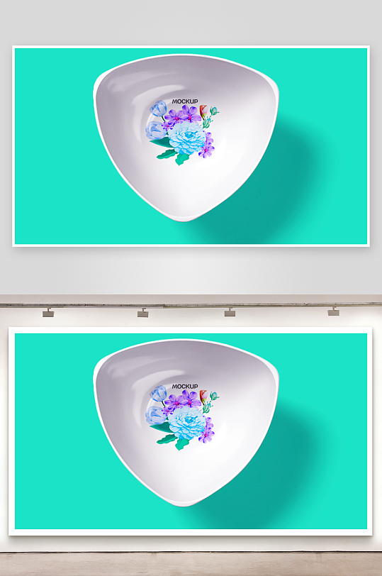 陶瓷餐具样机模板素材-众图网