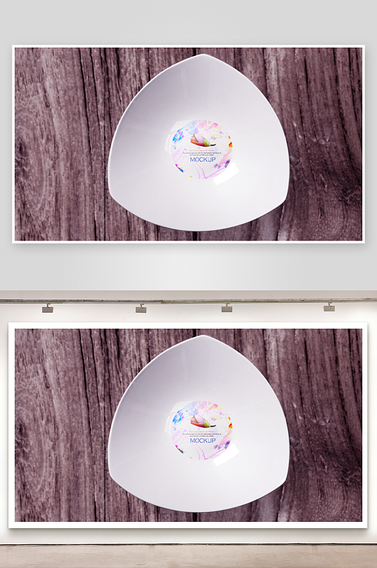 陶瓷餐具样机模板素材-众图网