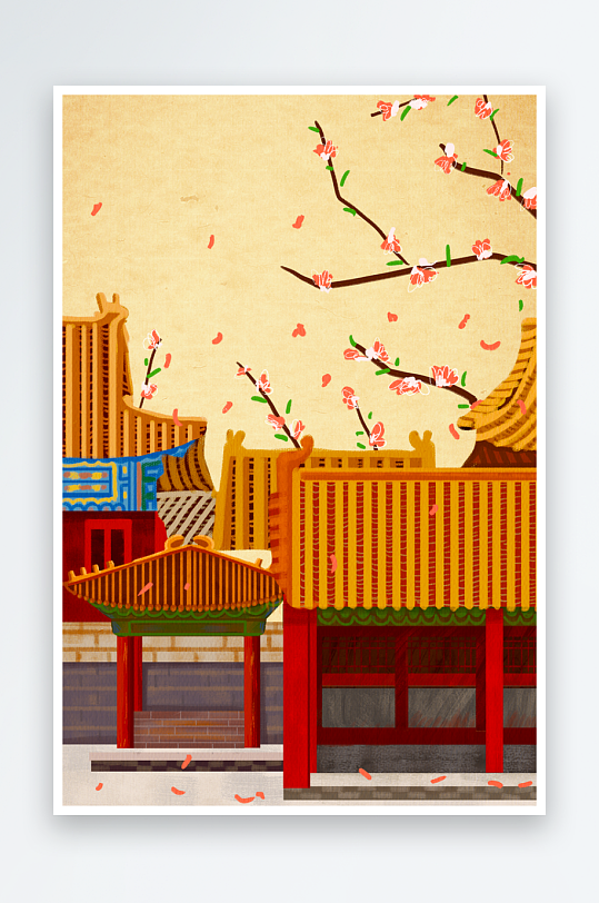 国潮插画设计模板-众图网