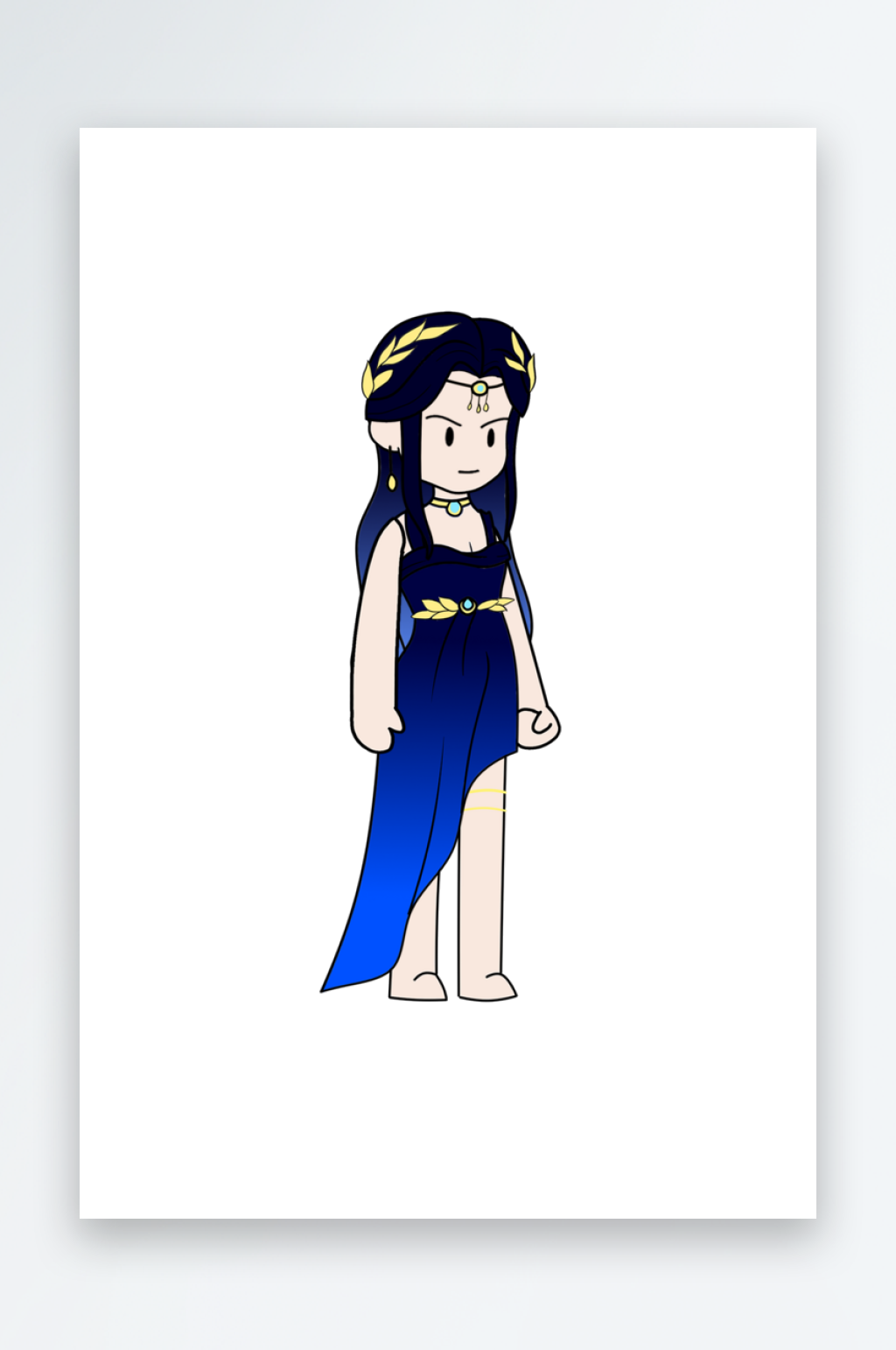简笔插画修仙玄幻倪克斯素材