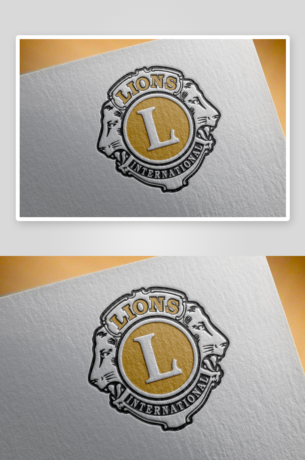 企业公司标志logo样机模素材